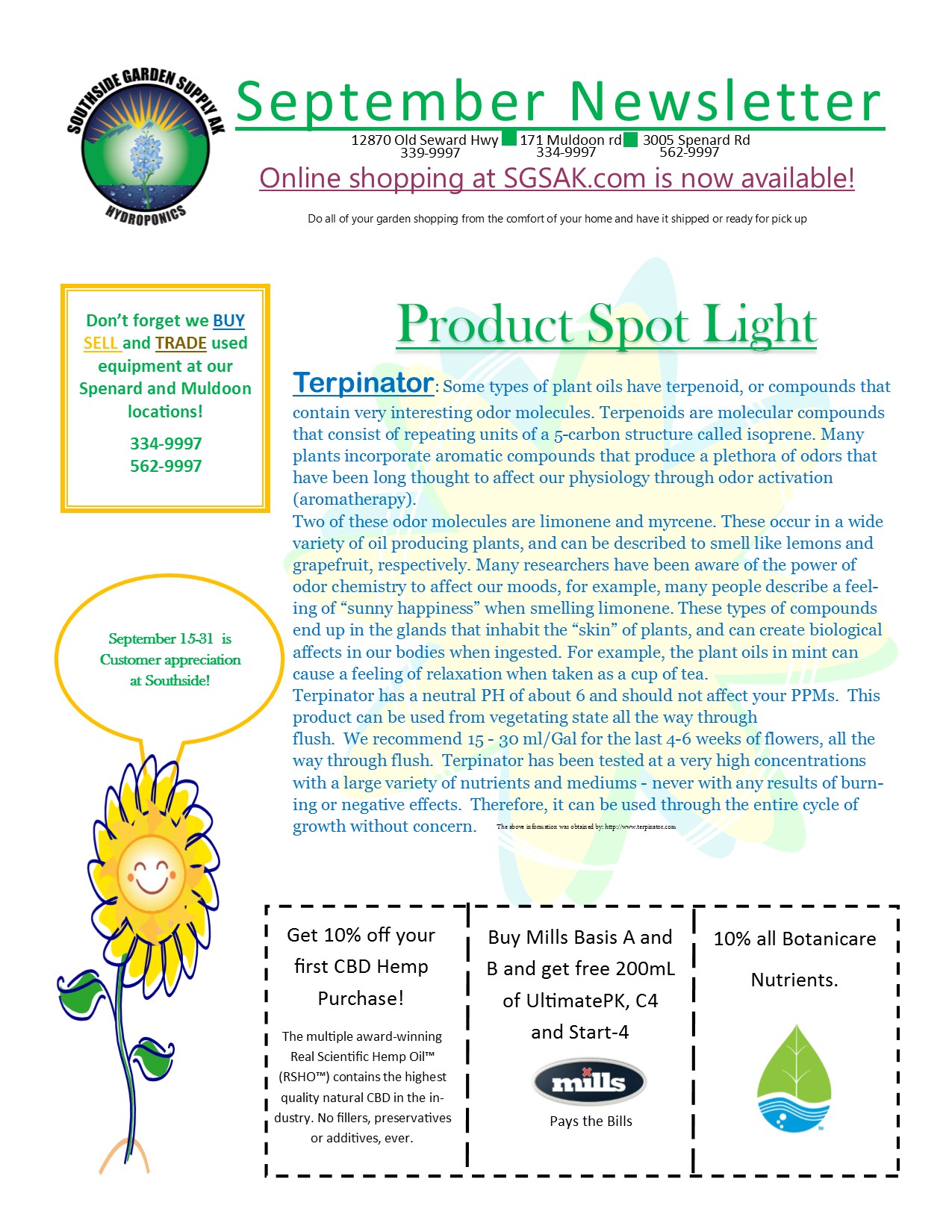 September News letter